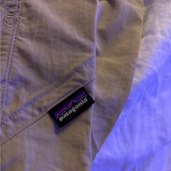 Patagonia Men’s Nylon Lightweight Hiking
Pants Size Med Tan Khaki zippers work - Picture 5 of 8